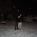 Delma & Dennis in de sneeuw