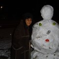Delma met de sneeuwpop